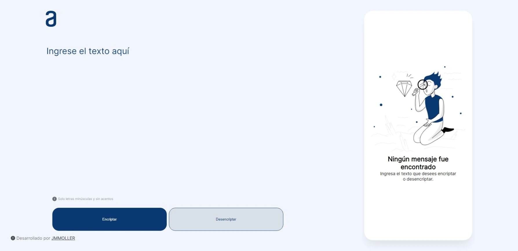 Captura de pantalla del proyecto